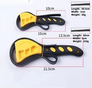 Jeu de clés universelles multifonctionnelles pour réparation automobile, clés à tuyaux métriques réglables de 6 pouces et 8 pouces - Product Image 2