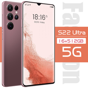 S22 5G Smart Dual SIM <span class=keywords><strong>Android</strong></span> 11 Teléfono desbloqueado 64MP + 48MP 16GB + 512GB Características de juegos baratos Venta caliente 64MP + 48MP Teléfonos inteligentes usados - Product Image 2