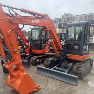 Excavatrice Hitachi ZX50 d'occasion, Hitachi d'occasion de 5 tonnes, pelle sur chenilles avec peu d'heures de travail, mini pelle Hitachi en vente - Product Image 1