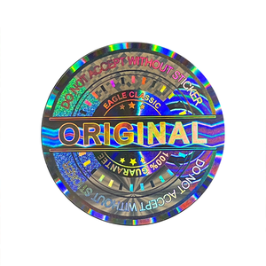 Custom 3D Dynamic Effect Hologram Stickers Security <span class=keywords><strong>Laser</strong></span> Labels para Anti-Counterfeit & Brand Protection - Product Image 1