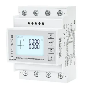 PV Solar System Kwh V A Hz W Three-Phase Four-Wire Modbus/Pulse Output Port RS485 Three-Phase Multifunction Energy Meter