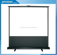 Écran de projecteur professionnel 100 pouces support de sol Anti-lumière écran de traction pour Home cinéma soirée cinéma en plein air
