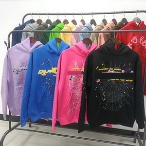 Sudadera con Capucha Premium Personalizada con Diseño Único de Telaraña, Colección de Diseñador de Ropa Urbana de Algodón de Alta Calidad en Stock - Product Image 5