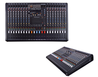 Console de Mixage Audio Professionnelle Numérique Amplifiée MB1804FX à 16 Canaux avec Fonction MP3, Matériaux Métal et Plastique
