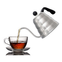 Bouilloire à café Tenrey à col de cygne verser sur une bouilloire à café en acier inoxydable
