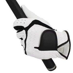 Guantes de Golf Transpirables de Piel de Oveja para Hombre, Mano Izquierda/Derecha, Cuero Genuino Suave con Gránulos Antideslizantes, Guantes de Golf para Hombre con Logotipo Personalizado - Product Image 2