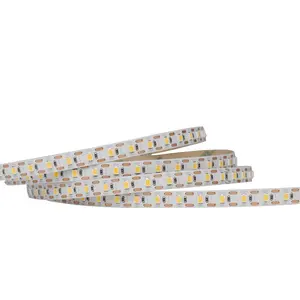 DC 12V 100Leds/m blanc chaud blanc froid 8mm de large LED peut être alimenté par batterie haute luminosité lumière LED 12v bande lumineuse LED
