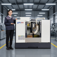 Centro de Mecanizado Vertical CNC VMC855, Husillo BT40 8000 rpm, Fresadora CNC con Guía Lineal de 3 Ejes