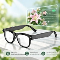 Lunettes Intelligentes ZL AI : Capture Photo/Vidéo Haute Définition 8MP, Reconnaissance d'Objets du Monde Réel, Lecture Musicale pour Appels et Commandes Vocales