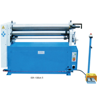 Machine de pliage de tôles ESR-1300X4.5, pliage de tôles, 3 rouleaux, machine de laminage électrique