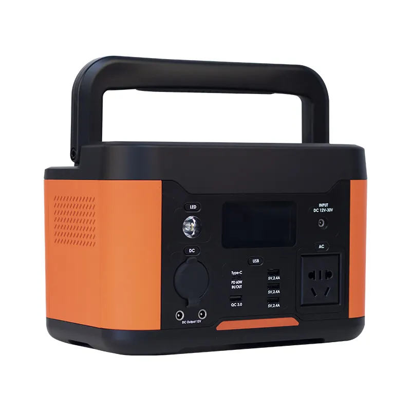 Casa campeggio all'aperto 500w 1000w 110v 220v batteria di accumulo di energia centrale elettrica portatile