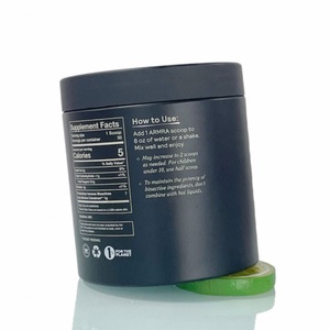 6oz 10oz 8 oz 12oz Empty Frosted Black Matte Body Scrub Butter Containers <b>Plastic</b> <b>Jars</b> With Lid for Beauty Products - Product Image 1