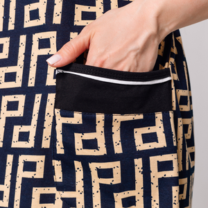 Camisón de Algodón de Manga Corta con Cuello Redondo para Mujer ZARKA al por Mayor, Cierre Frontal con Cremallera, Secado Rápido, Transpirable, Tallas 48-66, Suministro ODM - Product Image 3