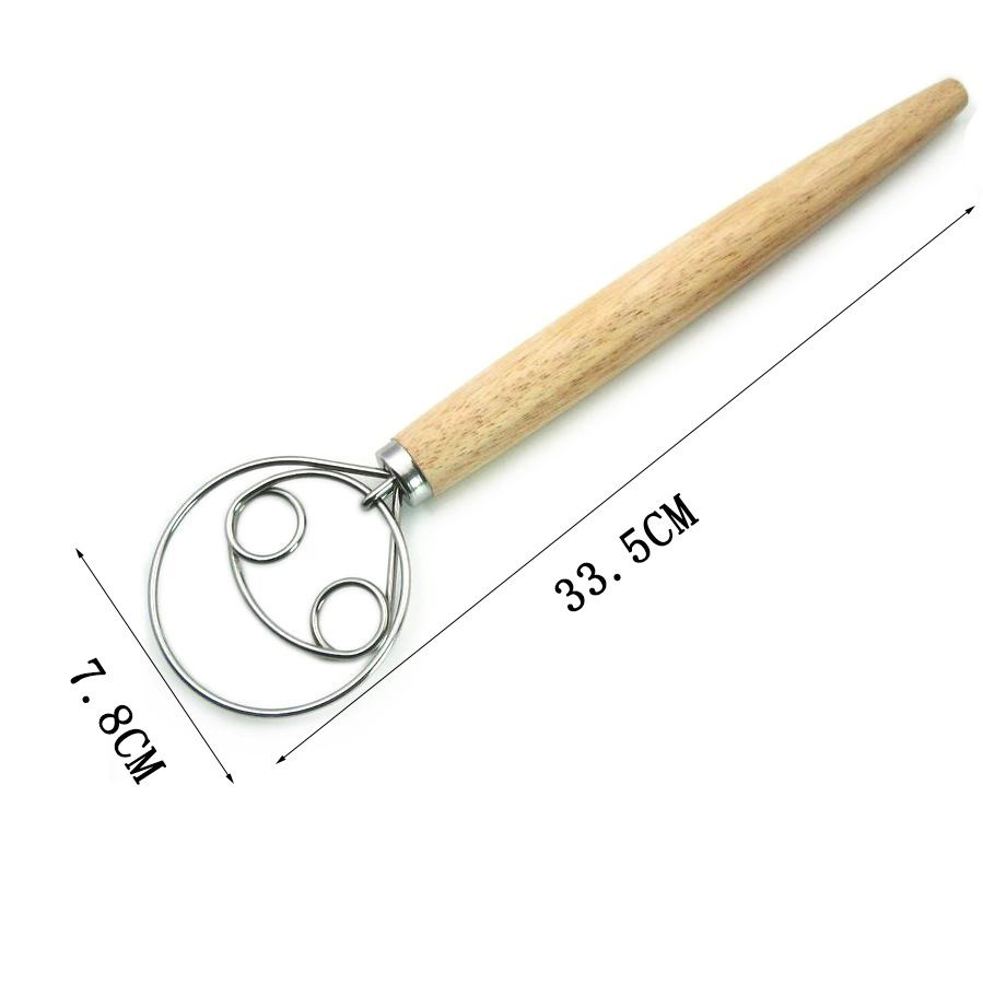 ด้ามไม้ยาวปัด (วงกลมคู่)