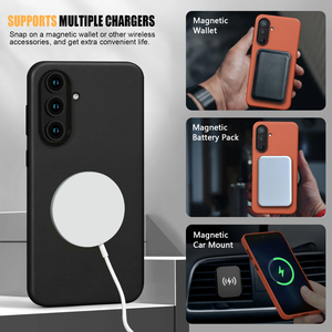 Funda Magnética <span class=keywords><strong>de</strong></span> Cuero PU para <span class=keywords><strong>Teléfono</strong></span> Samsung Galaxy A56 - 360 °   Soporte Giratorio para Cubierta <span class=keywords><strong>de</strong></span> Dispositivo - Venta al por Mayor, Personalizado OEM - Product Image 6