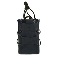 Étui de poche tactique pour chargeur avec système Molle, grande capacité, fermeture éclair antivol, housse imperméable
