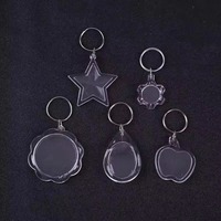 LLavero de foto de acrílico grabado, llavero de marco de imagen de lujo, regalo de recuerdo personalizado, accesorios promocionales decorativos de varias formas