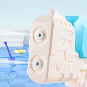 Новинка 2023, детский водяной пистолет с двойным соплом, игрушки, уличный водяной пистолет для игр в воде, 400 мл, большой емко - Product Image 4