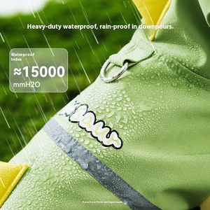 Impermeable para Perros de Cuatro Patas con Diseño Tridimensional de Cola de Dinosaurio para Razas Medianas y Grandes, Golden Retrievers, Invierno - Product Image 3