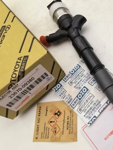 หัวฉีด 23670-09380 23670-0l110 0l010 23670-0l010 23670-30240 23670-09360 095000-8740 สำหรับรถไฮเอซ 2.5d 2kd 23670-09380 หัวฉีดน้ำมันเชื้อเพลิง - Product Image 2