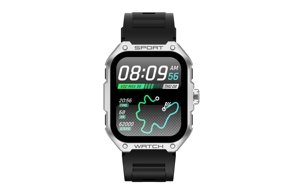 สมาร์ทวอทช์ผู้ชาย หน้าจอโค้ง 1.83 นิ้ว ติดตามการนอนหลับ ดีไซน์ทันสมัย - Product Image 2