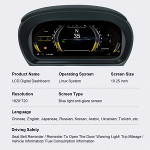 Afficheur numérique du tableau de bord E90/E91/E92/E93, compteur de vitesse, <span class=keywords><strong>Apple</strong></span> CarPlay sans fil, <span class=keywords><strong>Android</strong></span> Auto pour BMW Série 3 - Product Image 5