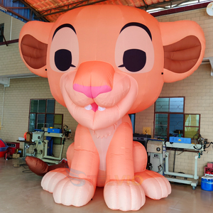 Modelo de Personaje de Dibujos Animados Inflable para Publicidad Exterior, Modelo de Animal de Perro Inflable Gigante Personalizado para Desfiles y Eventos - Product Image 1