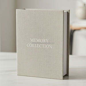 Album <span class=keywords><strong>Photo</strong></span> en lin personnalisé <span class=keywords><strong>de</strong></span> haute qualité, couverture rigide extensible, capacité <span class=keywords><strong>de</strong></span> 160 photos avec coins <span class=keywords><strong>photo</strong></span> - Product Image 3