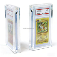 Support d'affichage magnétique en acrylique anti-UV pour cartes de sport et de collection gradées PSAED BGS CGC