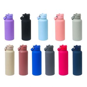 Bouteille d'eau en acier inoxydable Bouteille de sport isolée 1L Flacons d'extérieur sous vide de 1000ml - Product Image 3