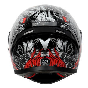 อุปกรณ์เสริมสำหรับรถจักรยานยนต์ เหมาะสำหรับทุกฤดู หมวกกันน็อคแบบเต็มใบ มีช่อง<span class=keywords><strong>ใส</strong></span>่หูฟังแบบ ABS สองชั้น - Product Image 5