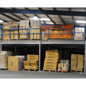 โครงสร้างเหล็กชั้นลอยแบบแพลตฟอร์ม 3 ชั้น สำหรับจัดเก็บสินค้าในคลังสินค้า - Product Image 6