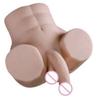 Lebensechter Realistischer Muskelvoller Freund mit Bauchmuskeln, Po und Oberschenkeln, Geformter Anal-Masturbator aus Silikon, Muskel-Sexspielzeug für Männer
