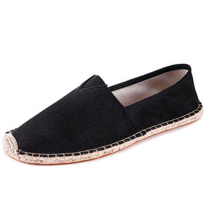 Nouvelles chaussures décontractées d'été pour femmes, mocassins confortables à enfiler, espadrilles plates en toile - Product Image 3