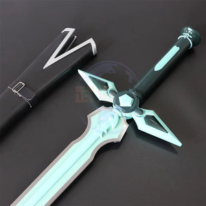 <span class=keywords><strong>Épée</strong></span> de cosplay <span class=keywords><strong>Kirito</strong></span> blanche en métal, échelle 1:1, arme de cosplay de 41,73 pouces de long avec fourreau pour jeu de rôle - Product Image 2