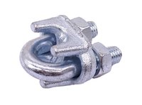 Galvanisé Malléable DIN741 Câble Clips De Câble
