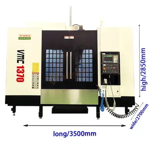 Pusat mesin vertikal TVK850 VMC850 vmc 640 650 855 1050 1060 1160 1270 1370 pusat mesin penggilingan CNC Harga untuk logam