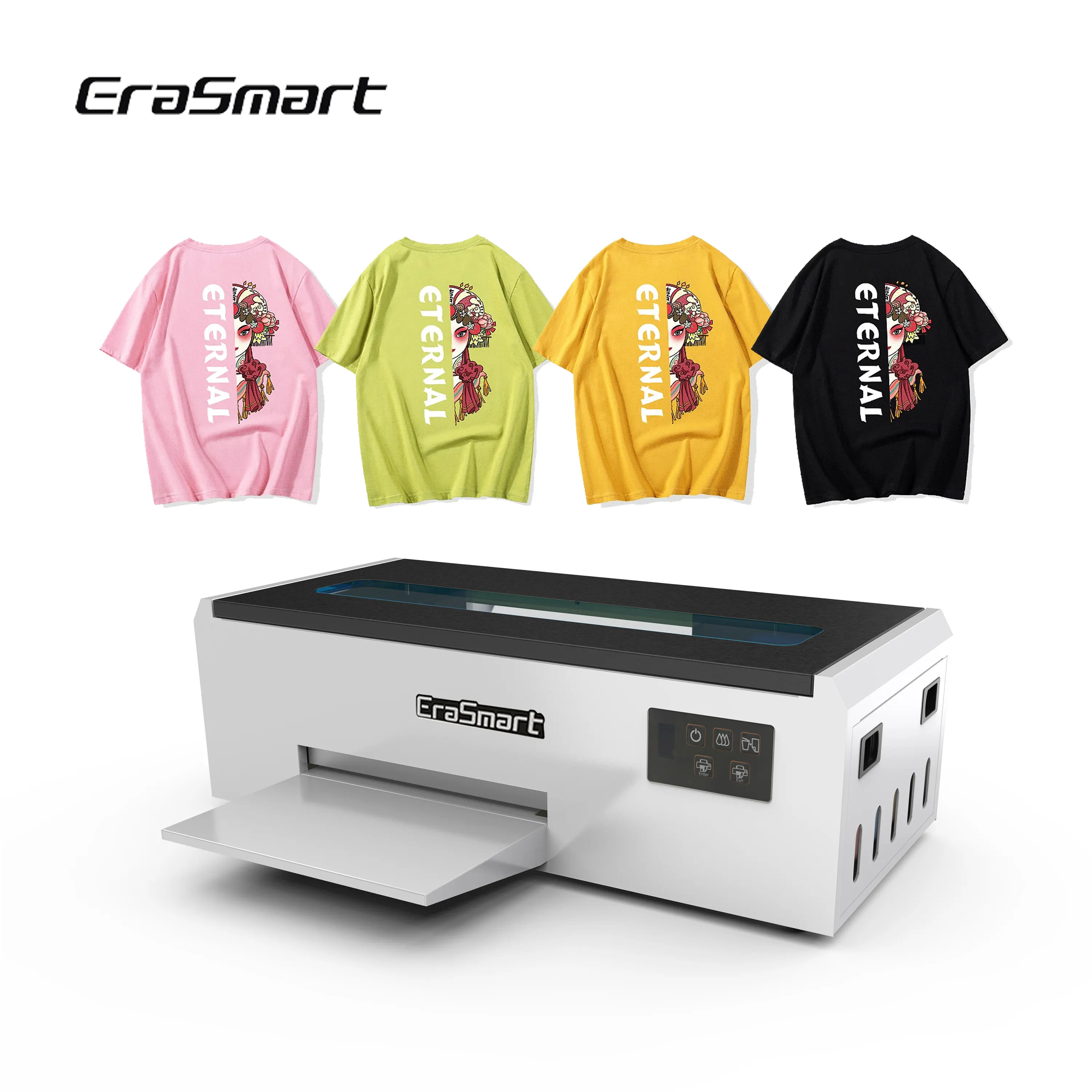 Eenvoudig Te Bedienen Digitale Inkjet Printers L805 Head Dtf T-Shirt Drukmachine Met Witte Inkt