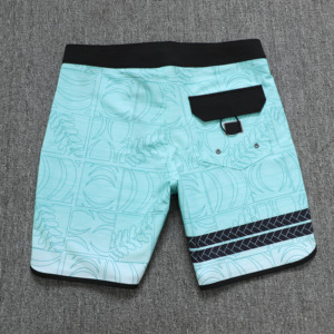 Shorts de bain pour hommes, séchage rapide, hydrofuges, avec cordon de serrage, pour la natation et le surf - Product Image 5