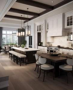 シェーカースタイルのキッチン収納キャビネットを組み立てる準備ができているCBMmart伝統的なカスタマイズデザイン - Product Image 2