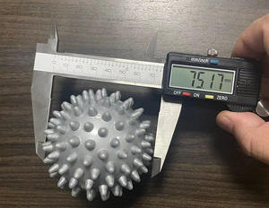 Penjualan terlaris aksesoris Yoga Fitness Body Building Gym Spiky Pvc Mini bola pijat Yoga - Product Image 6