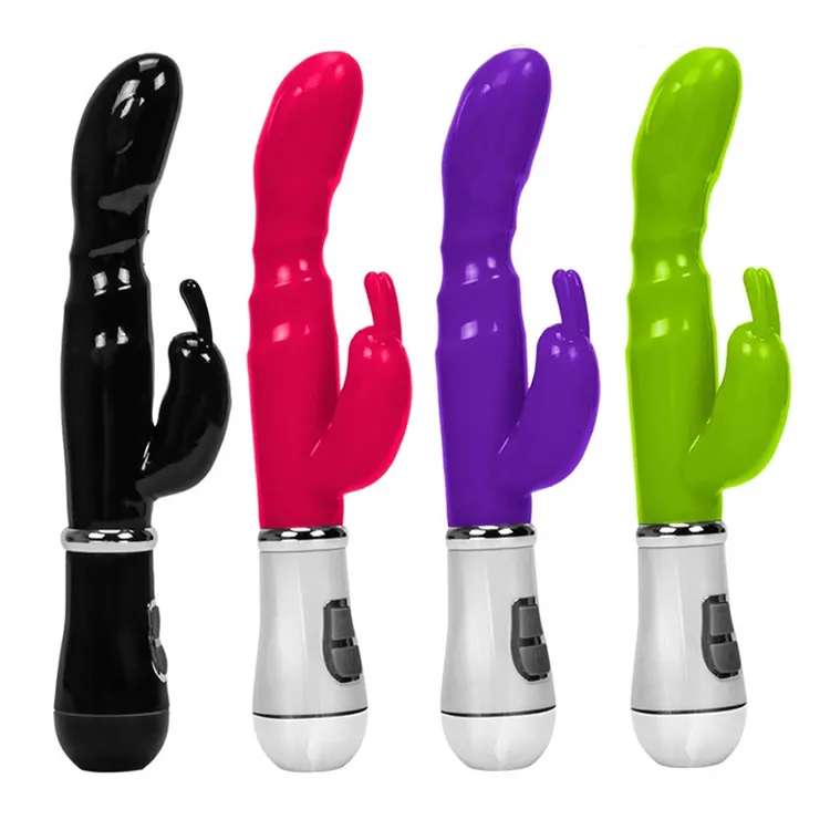 Siliconen Sex Vrouwen Super Silent G-Spot Multi Speed Vibrator Sex Speelgoed Konijn Dildo Vibrerende