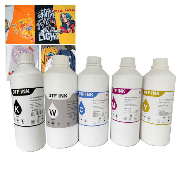 Original DTF Ink Cartridge for Epson L1800 L805 L1300 Printer Water Based DTF Ink for Custom T Shirt Printing Textile DTF Ink
