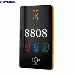 2025ใหม่ dsymbol ของโรงแรมอพาร์ทเมนต์ระบบกระดิ่งประตูพร้อมแผ่นประตูอิเล็กทรอนิกส์ต้อนรับแบบ DND - Product Image 1