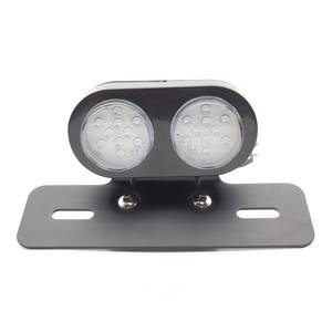 Feu arrière de moto, feu stop double rond pour moto, feu arrière LED modifié pour tricycle électrique, accessoires pour motos - Product Image 6