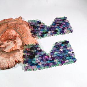 Oem Odm Jade <span class=keywords><strong>Eye</strong></span> Mask Fluorita natural <span class=keywords><strong>Eye</strong></span> Mask Facial Cooling Beauty Guasha <span class=keywords><strong>Spa</strong></span> Máscara facial de cristal tejida a mano para hombre - Product Image 5