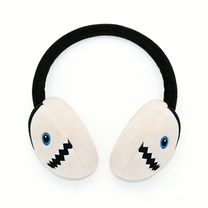 Couvre-oreilles d'hiver personnalisés en forme d'animaux, couvre-oreilles en forme de requin de dessin animé, couvre-oreilles d'hiver pour garçons - Product Image 1