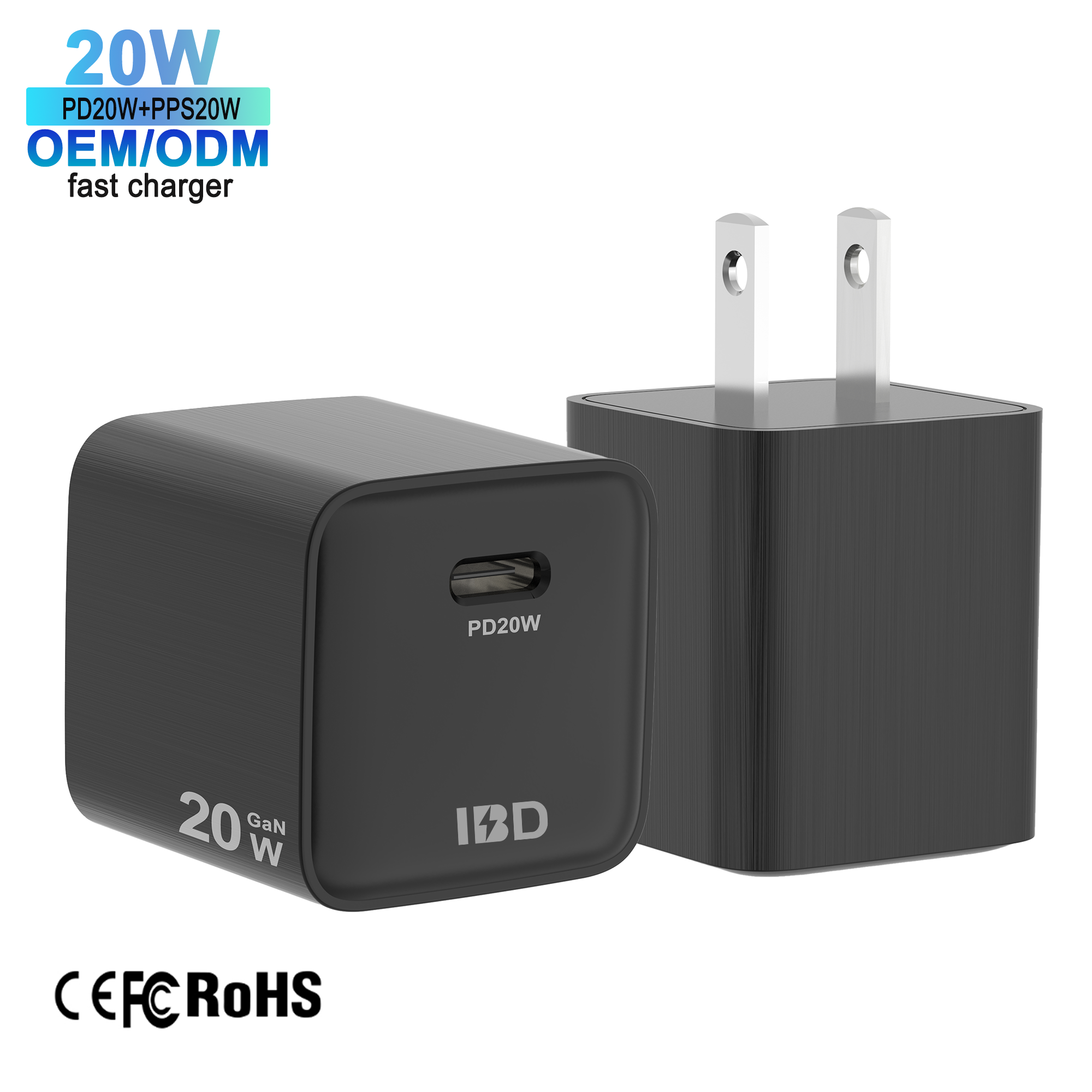 Chargeur rapide 1C 20W