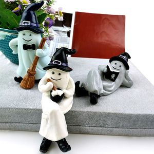 Productos de Venta Caliente 2026, Variedad de Fantasmas de Resina para <span class=keywords><strong>Halloween</strong></span>, Decoración 3D para el Hogar y Escritorio, Decoración de Fantasmas de <span class=keywords><strong>Halloween</strong></span> - Product Image 1