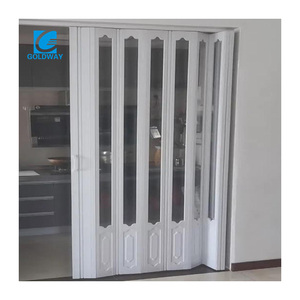 <span class=keywords><strong>Porte</strong></span> pliante <span class=keywords><strong>automatique</strong></span> moderne <span class=keywords><strong>Porte</strong></span> <span class=keywords><strong>coulissante</strong></span> en accordéon pliante latérale en acier polycarbonate transparent pour usage domestique - Product Image 5